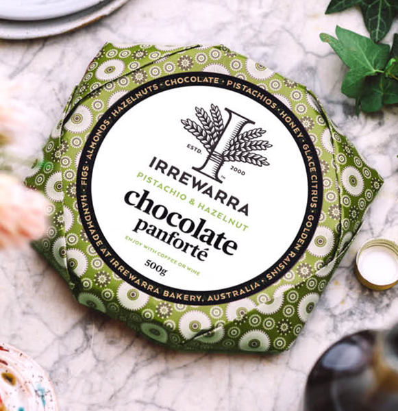 Pistachio & Hazelnut Chocolate Panforté